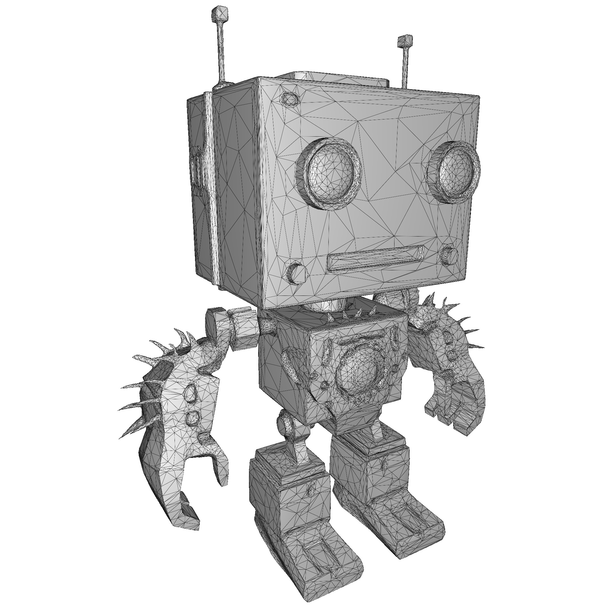 Articulated Robot Army Collection 3D print model_27