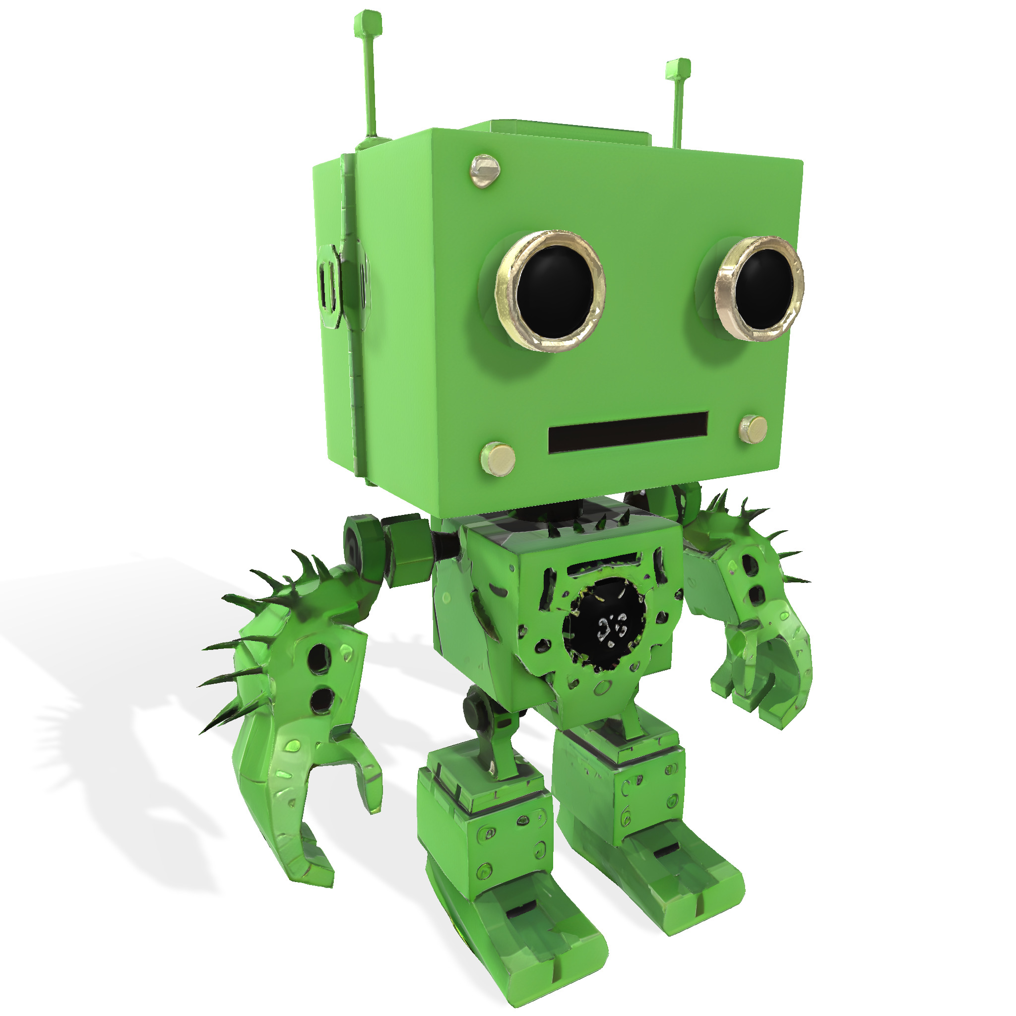 Articulated Robot Army Collection 3D print model_26