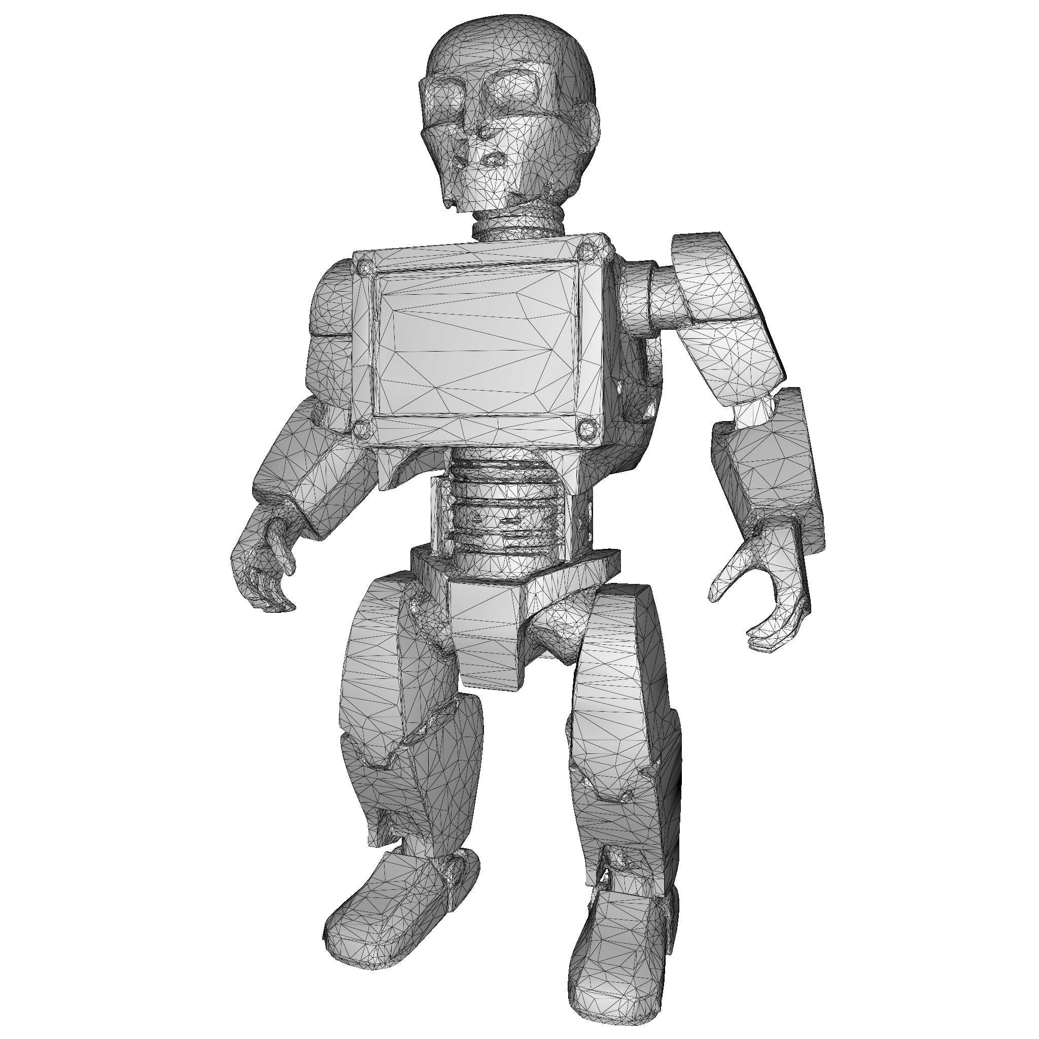 Articulated Robot Army Collection 3D print model_19
