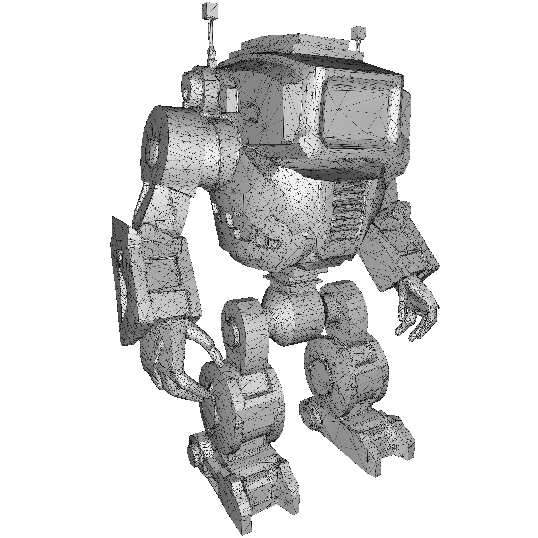 Articulated Robot Army Collection 3D print model_21