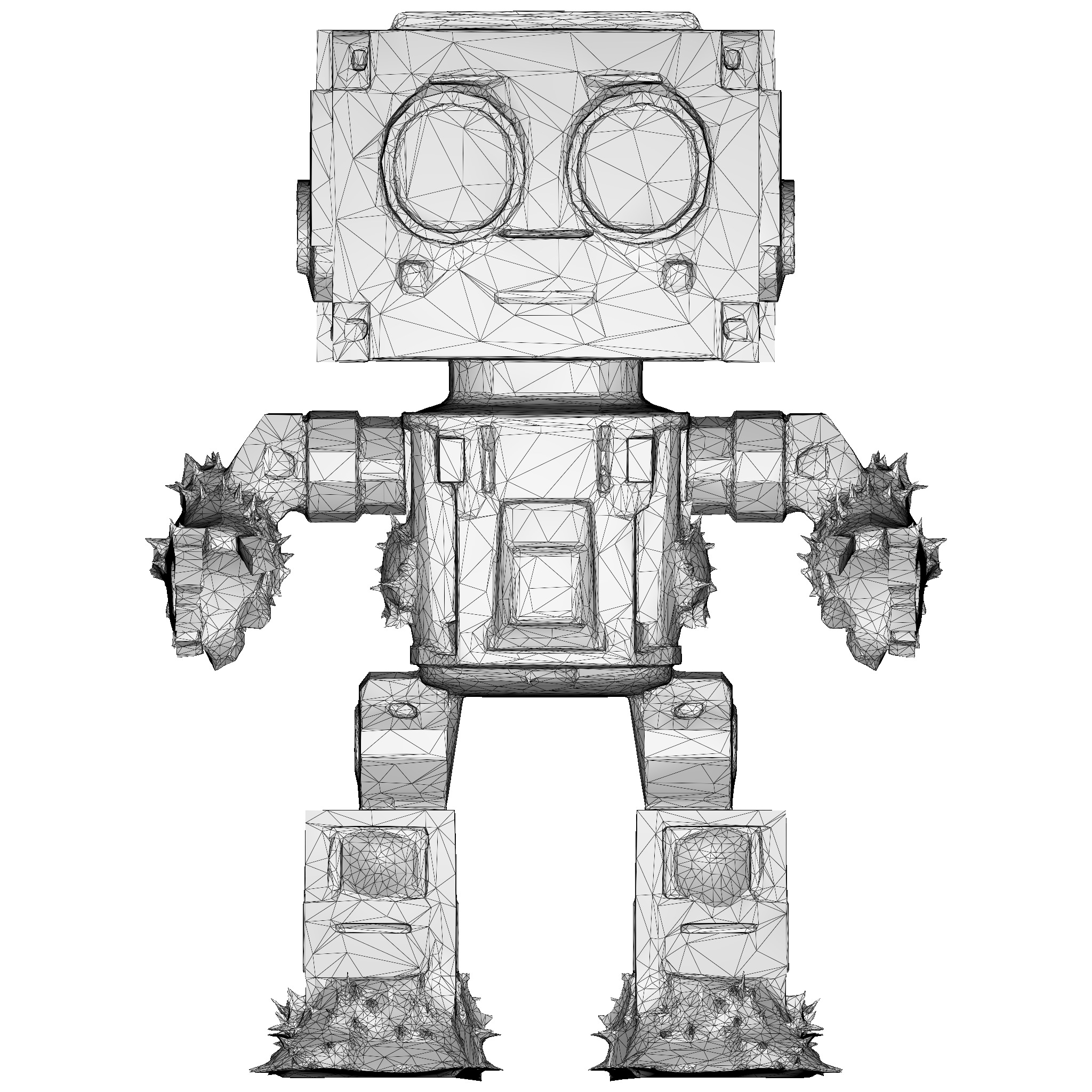 Articulated Robot Army Collection 3D print model_23