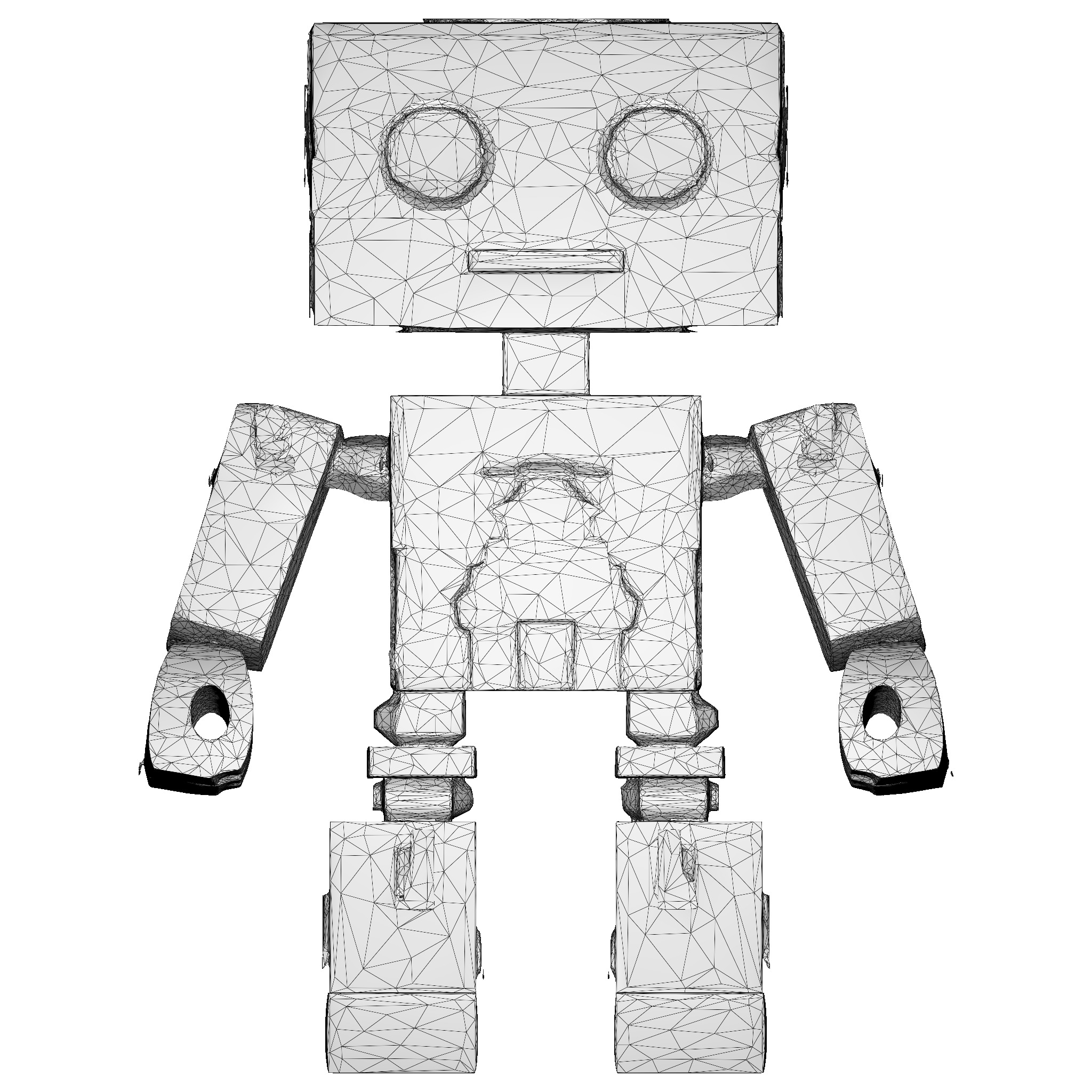 Articulated Robot Army Collection 3D print model_17