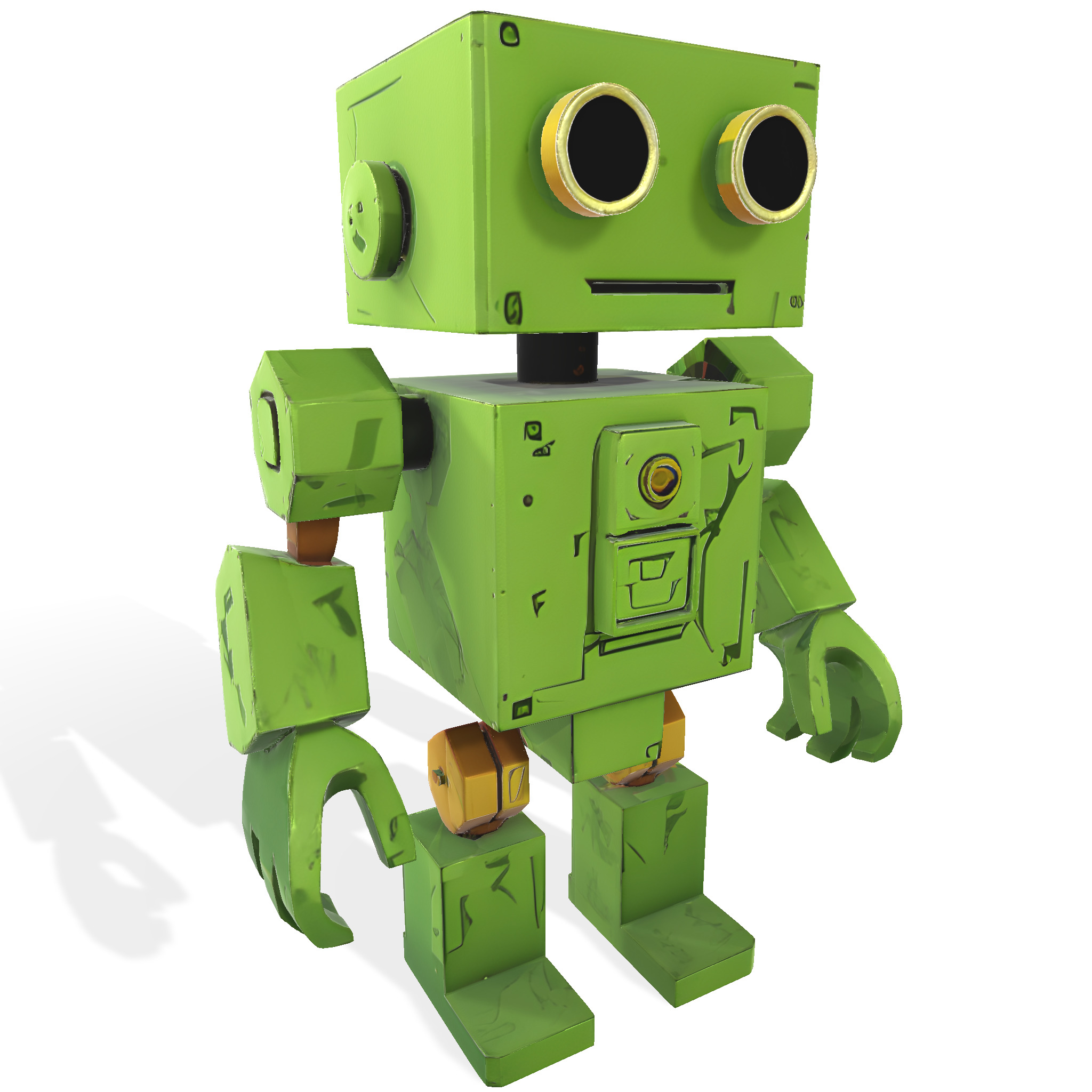 Articulated Robot Army Collection 3D print model_14