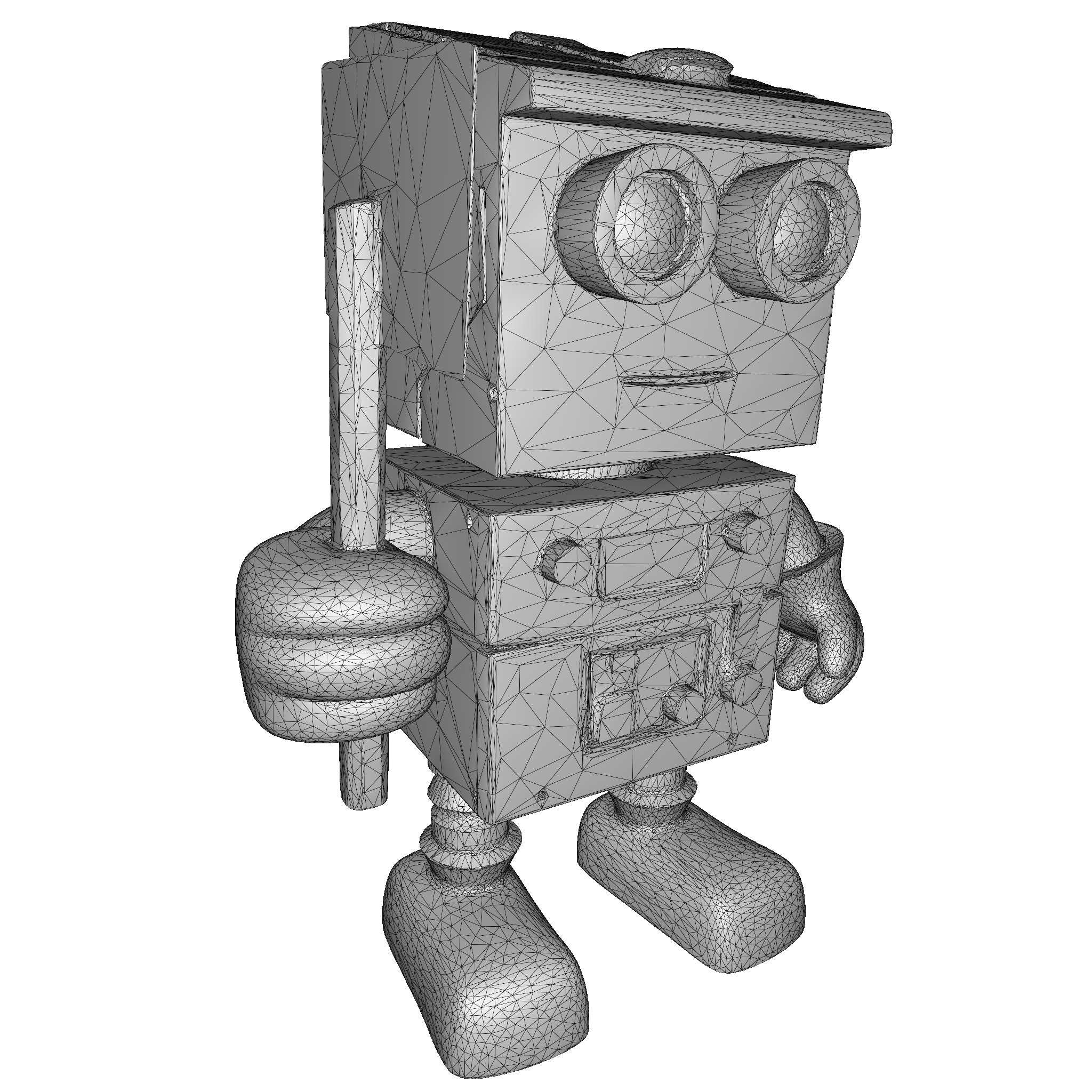 Articulated Robot Army Collection 3D print model_11