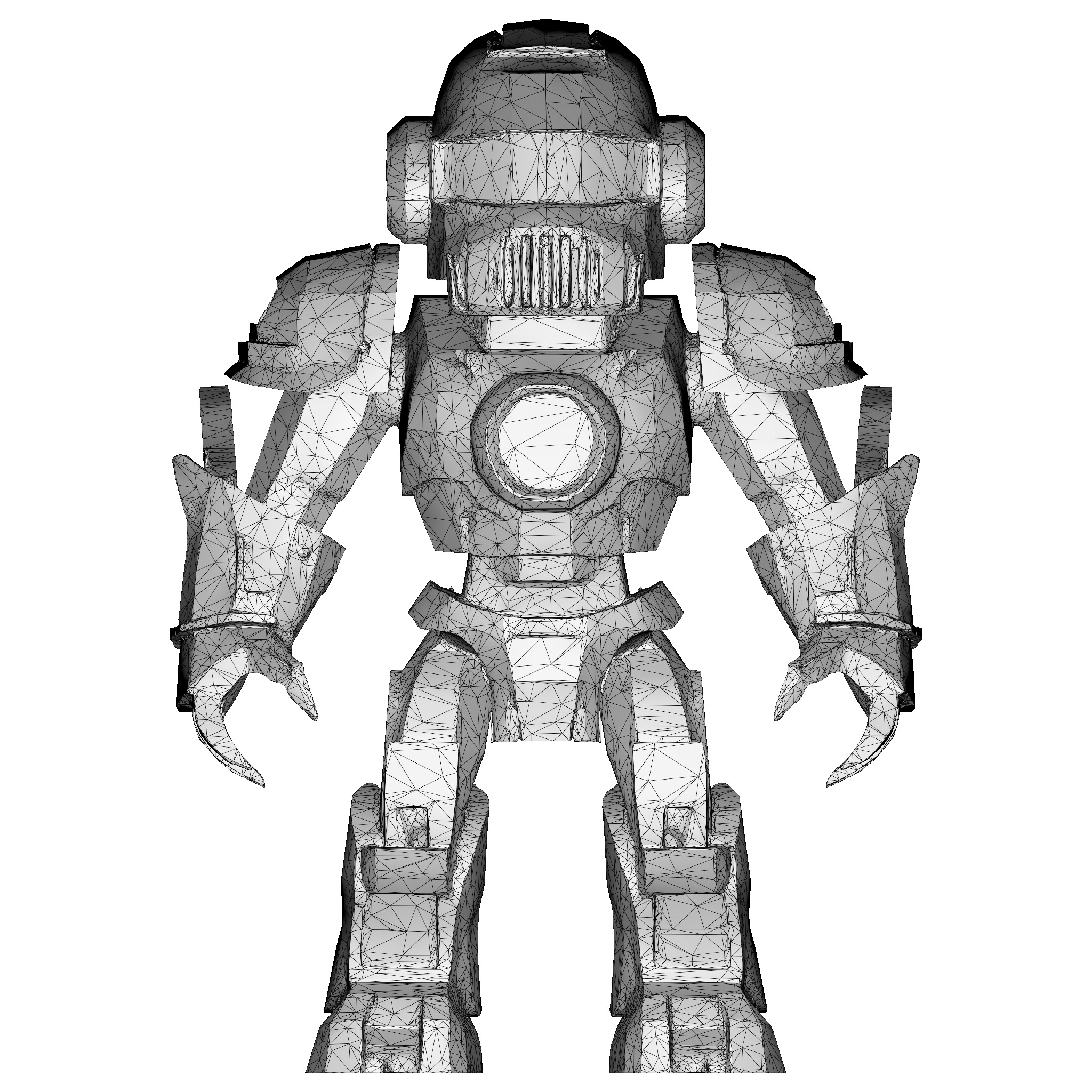 Articulated Robot Army Collection 3D print model_29