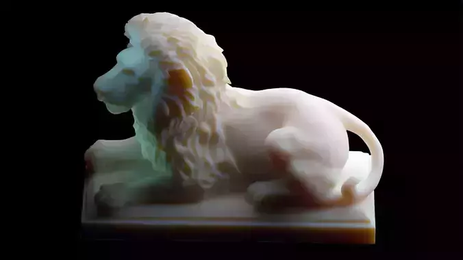 Majestic Lion Statue