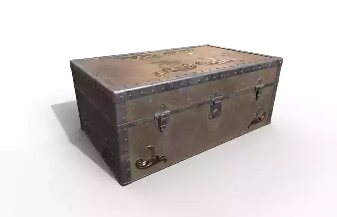Chest-Storage Box 3D Model
