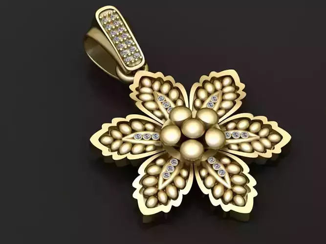  gold flower jewelry