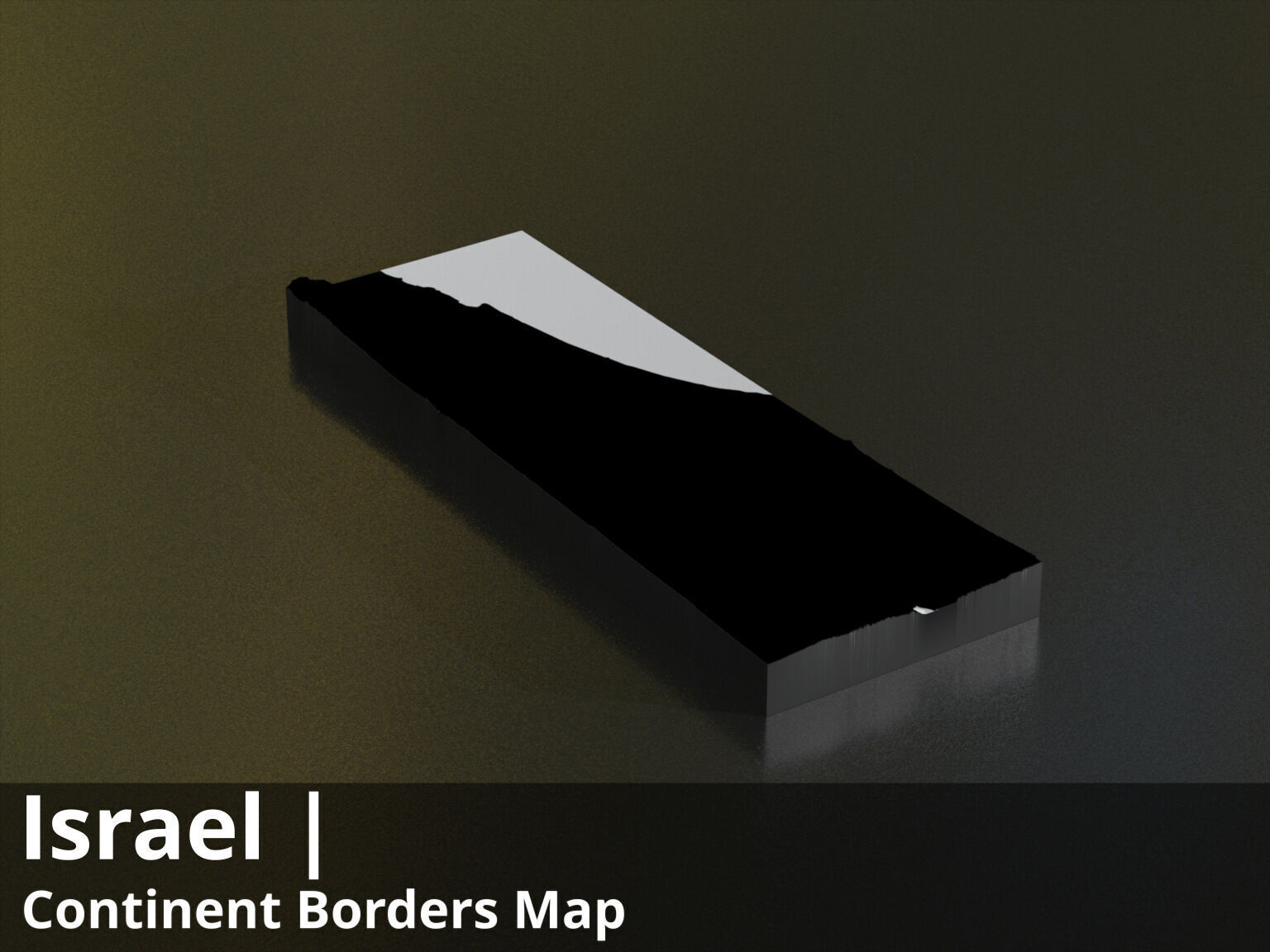 Israel FBX 3D printable mesh and Displacement 8k High res Maps Texture_6