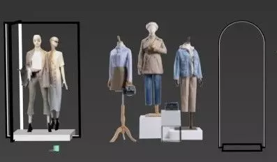 vitrin tasarim Free 3D model