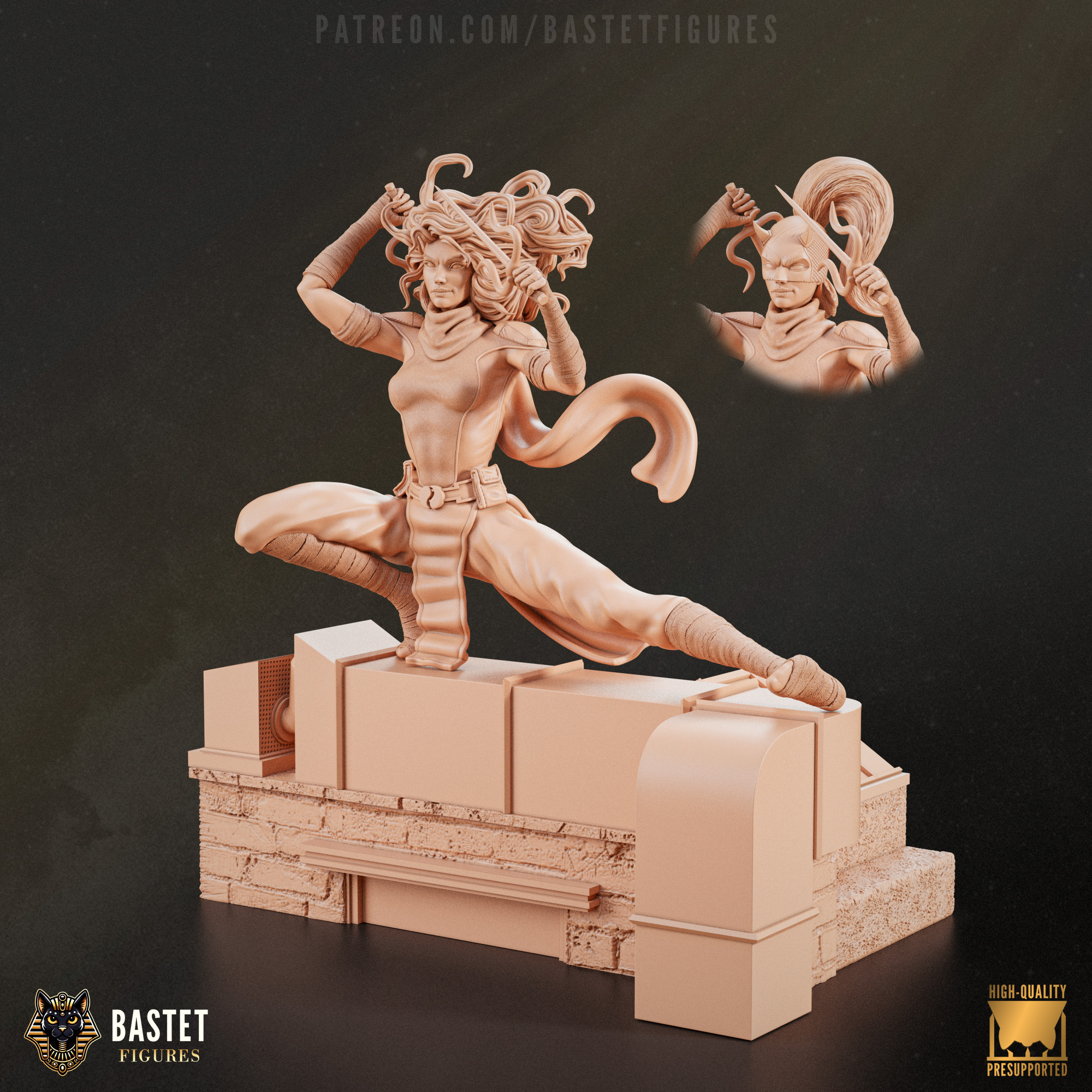 Elektra I Marvel 3D print model_22