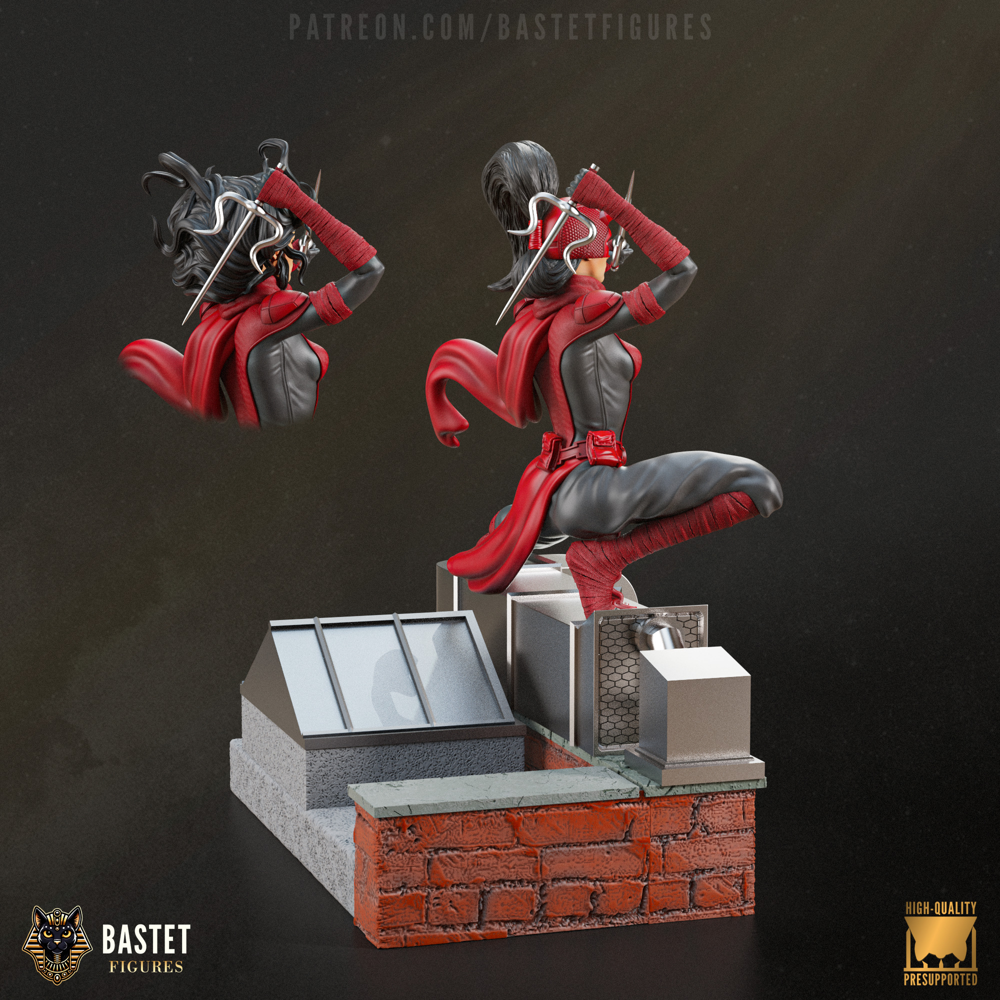 Elektra I Marvel 3D print model_8