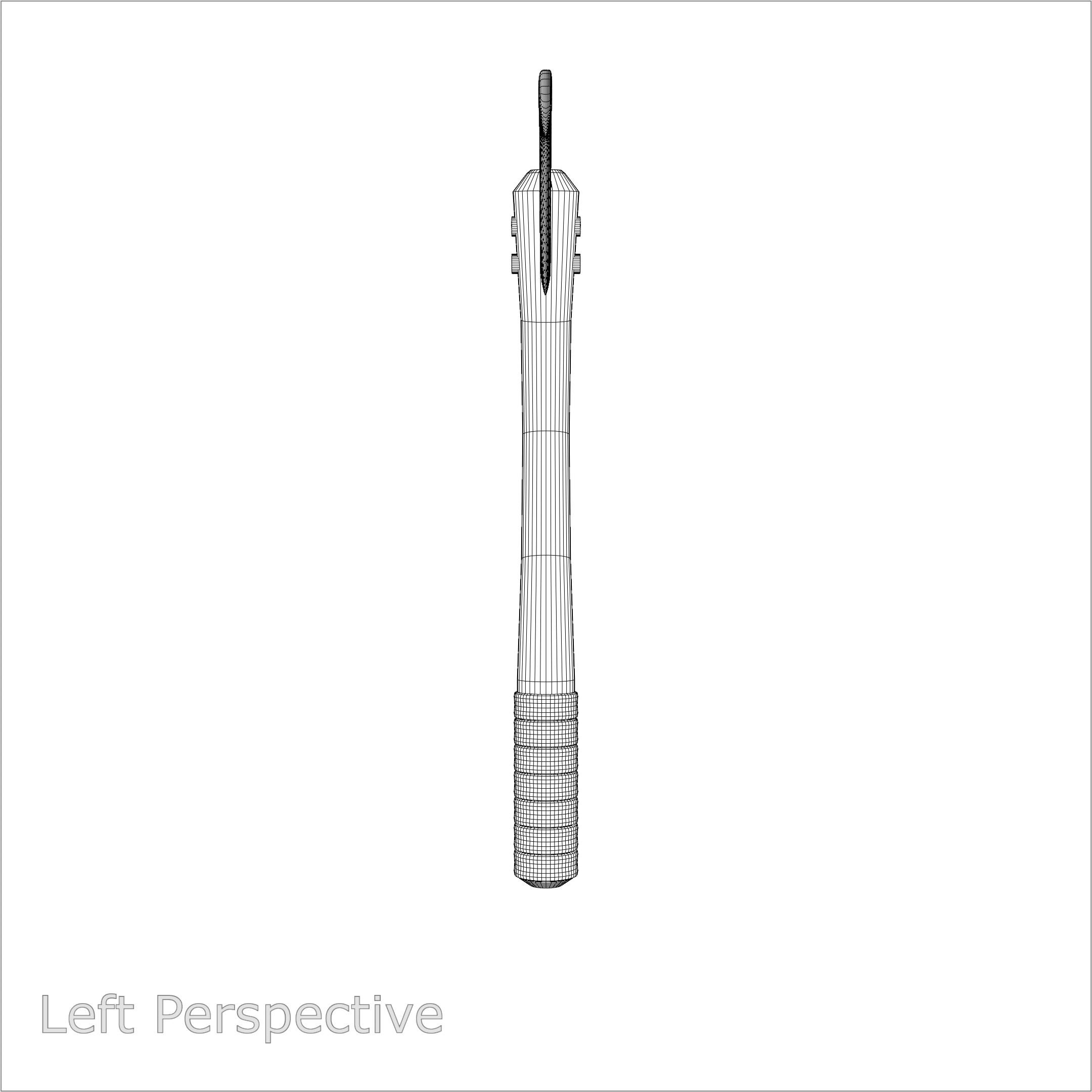 Ninja Kama Weapon PBR 3D model_11