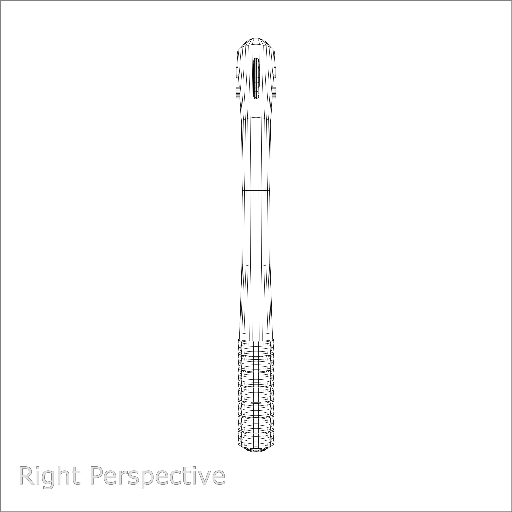 Ninja Kama Weapon PBR 3D model_10