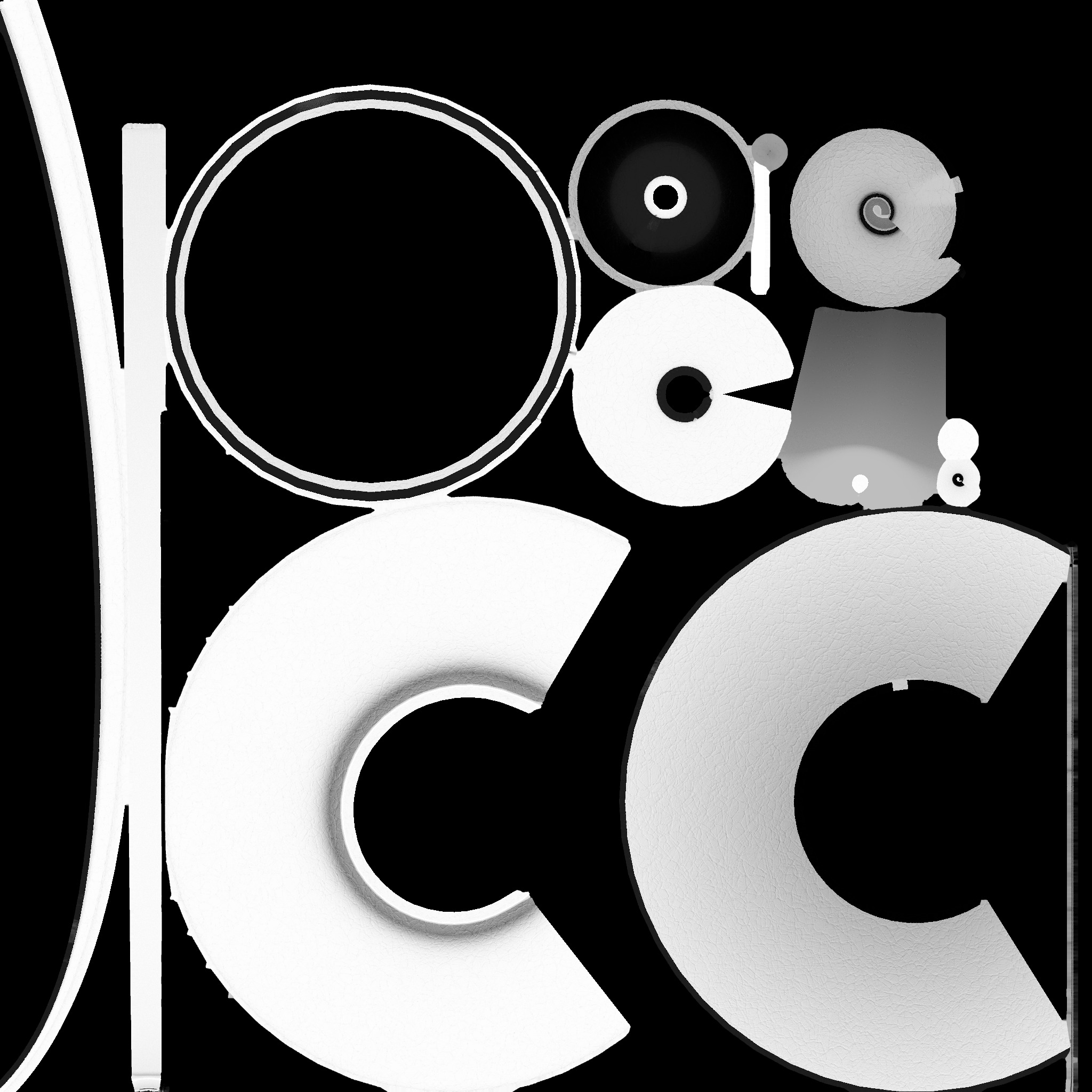 Lampara Colgante Industrial Verde de Cuero  Modelo PBR Low-poly 3D model_2