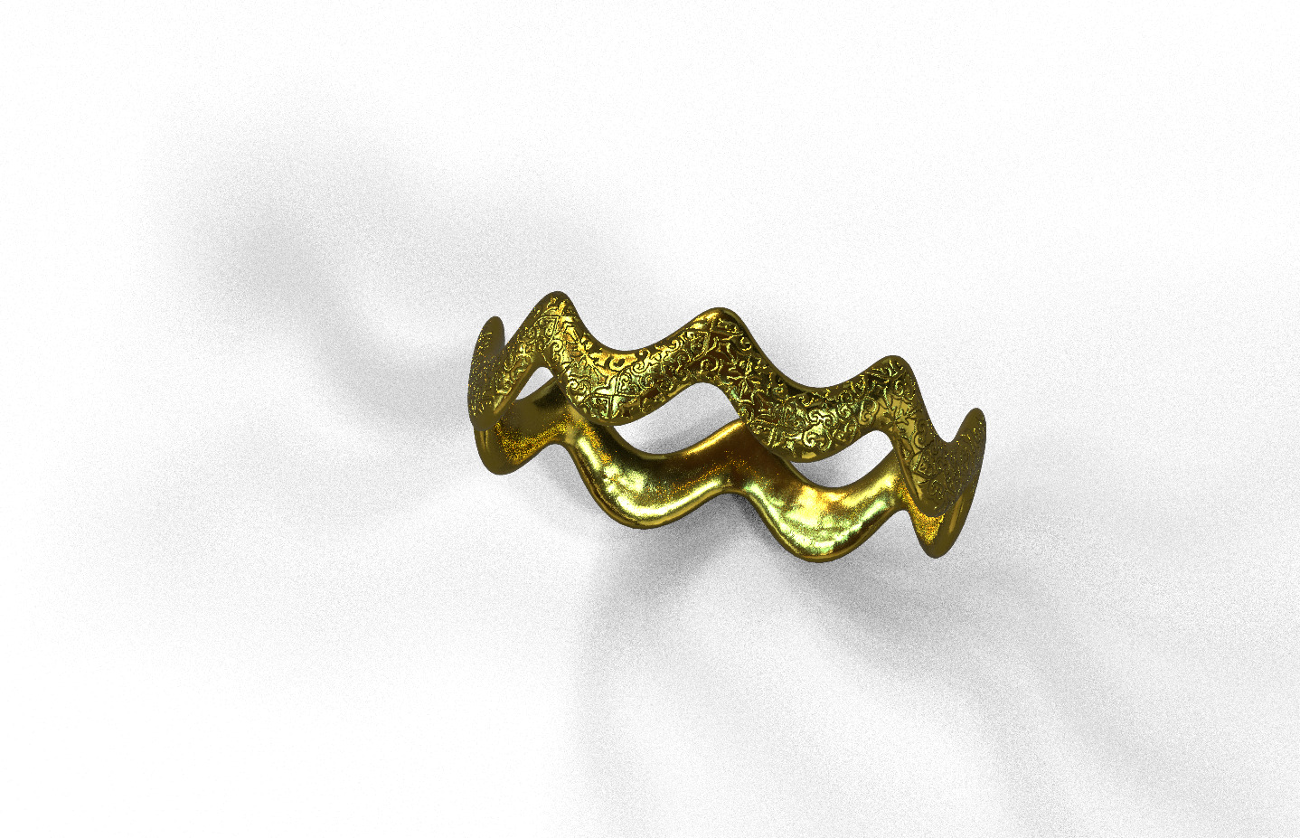 High-Quality 3D Ring Model Low-poly 3D model_4