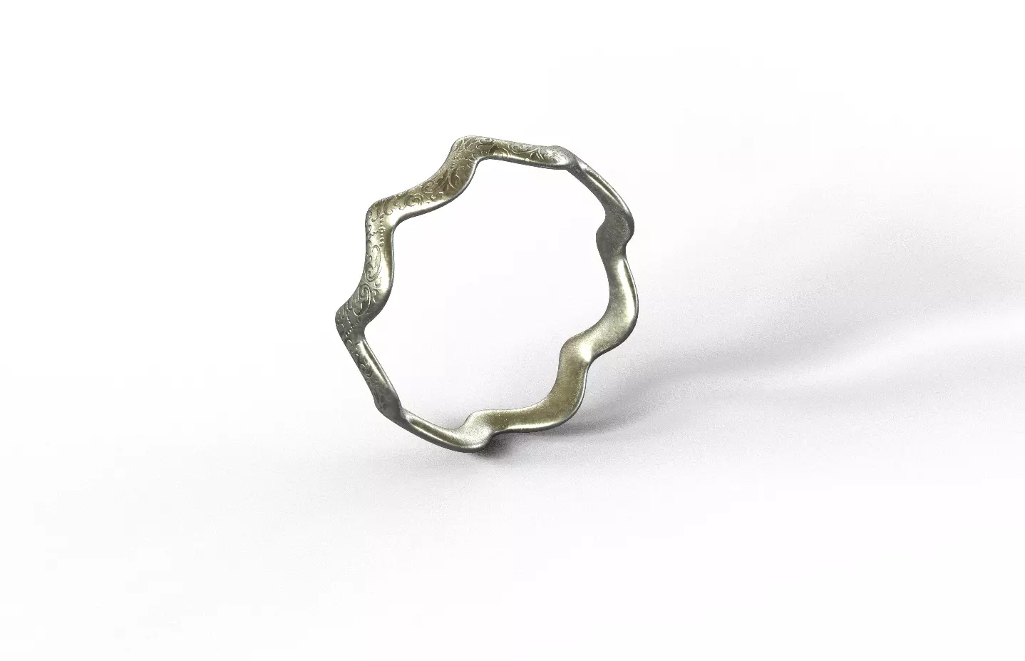 High-Quality 3D Ring Model Low-poly 3D model_0