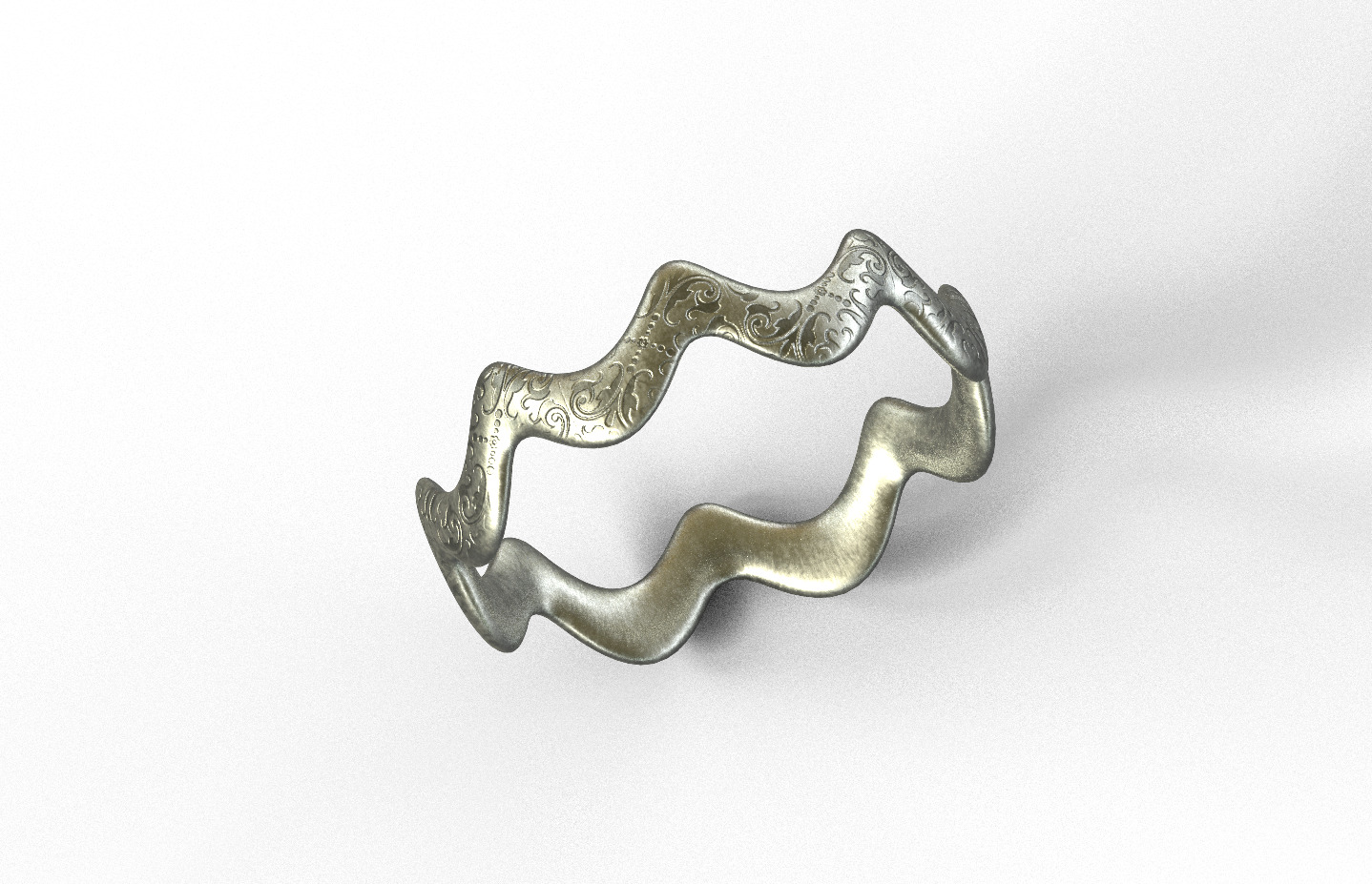 High-Quality 3D Ring Model Low-poly 3D model_4