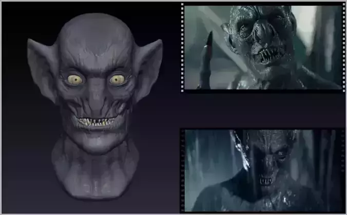 Last Voyage of Demeter Dracula head