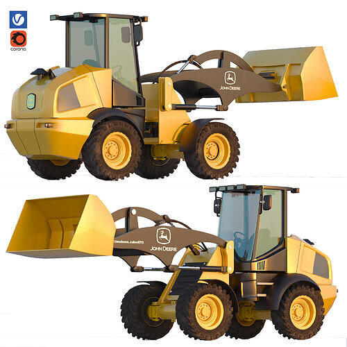johndeere 324p 3D model
