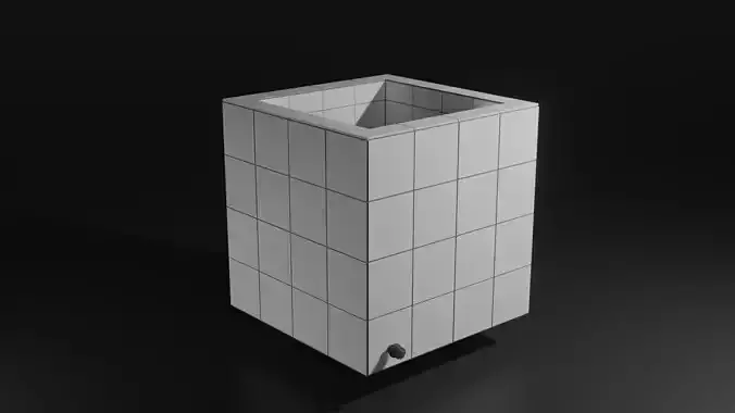  Bak Mandi Kolah Water tank 3D MODEL