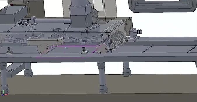 Aluminium Blister Packing Machine for Pharma and Food Packaging 3D model 7