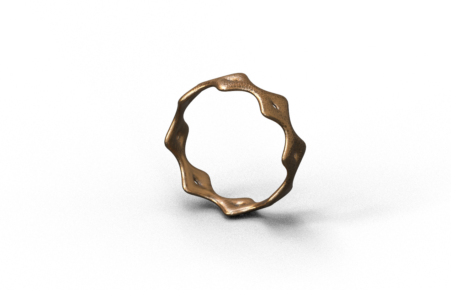 High-Quality 3D Ring Model Low-poly 3D model_2