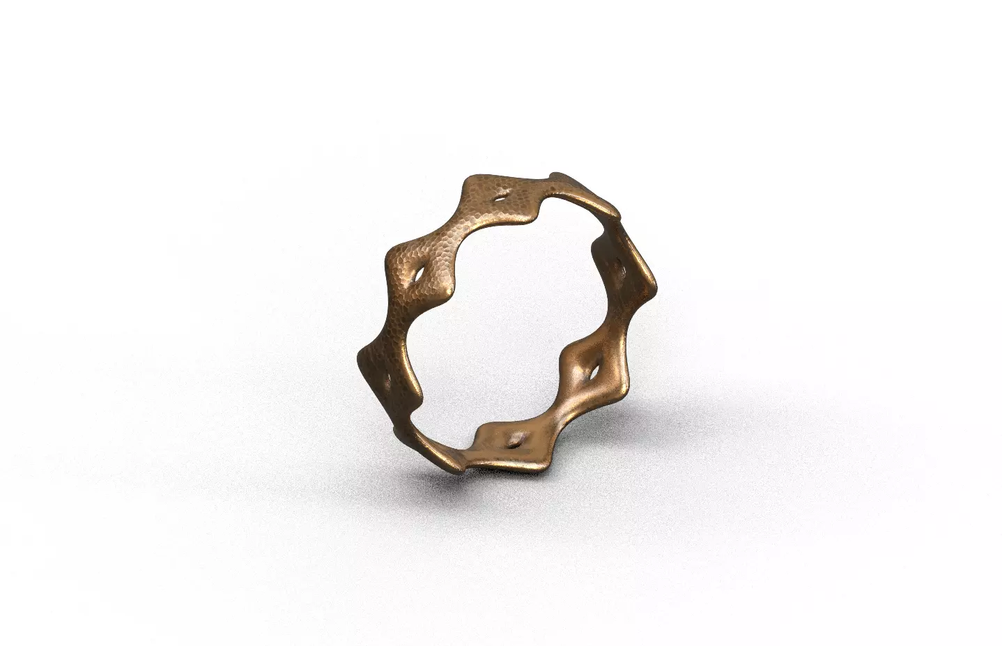 High-Quality 3D Ring Model Low-poly 3D model_0