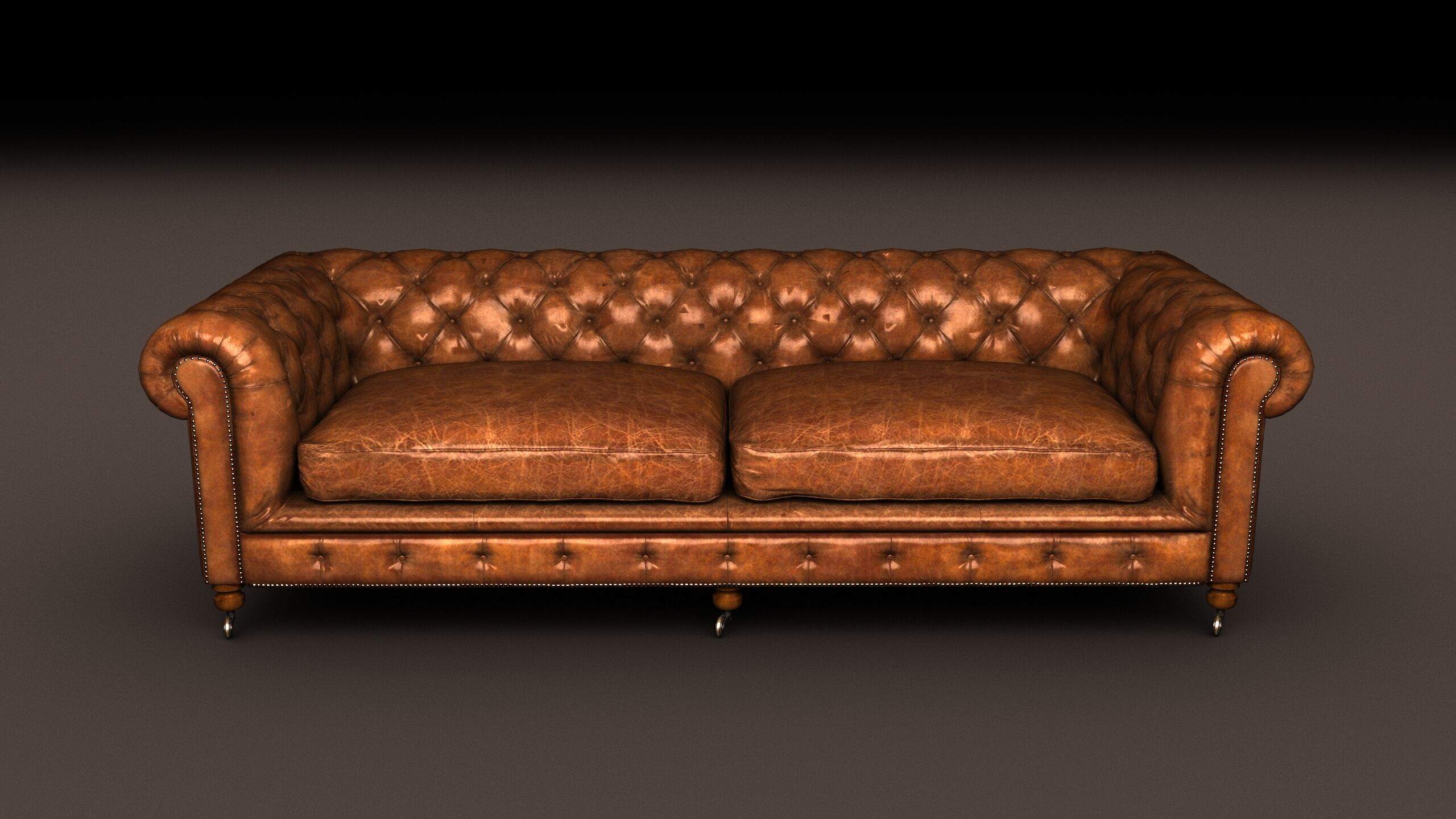Modern 3D Sofa Model 3D model_1