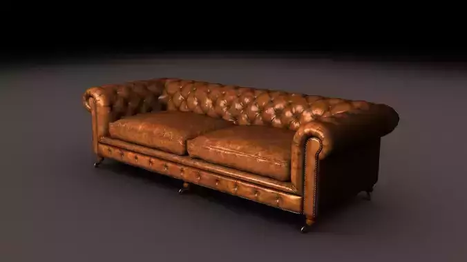 Modern 3D Sofa Model 
