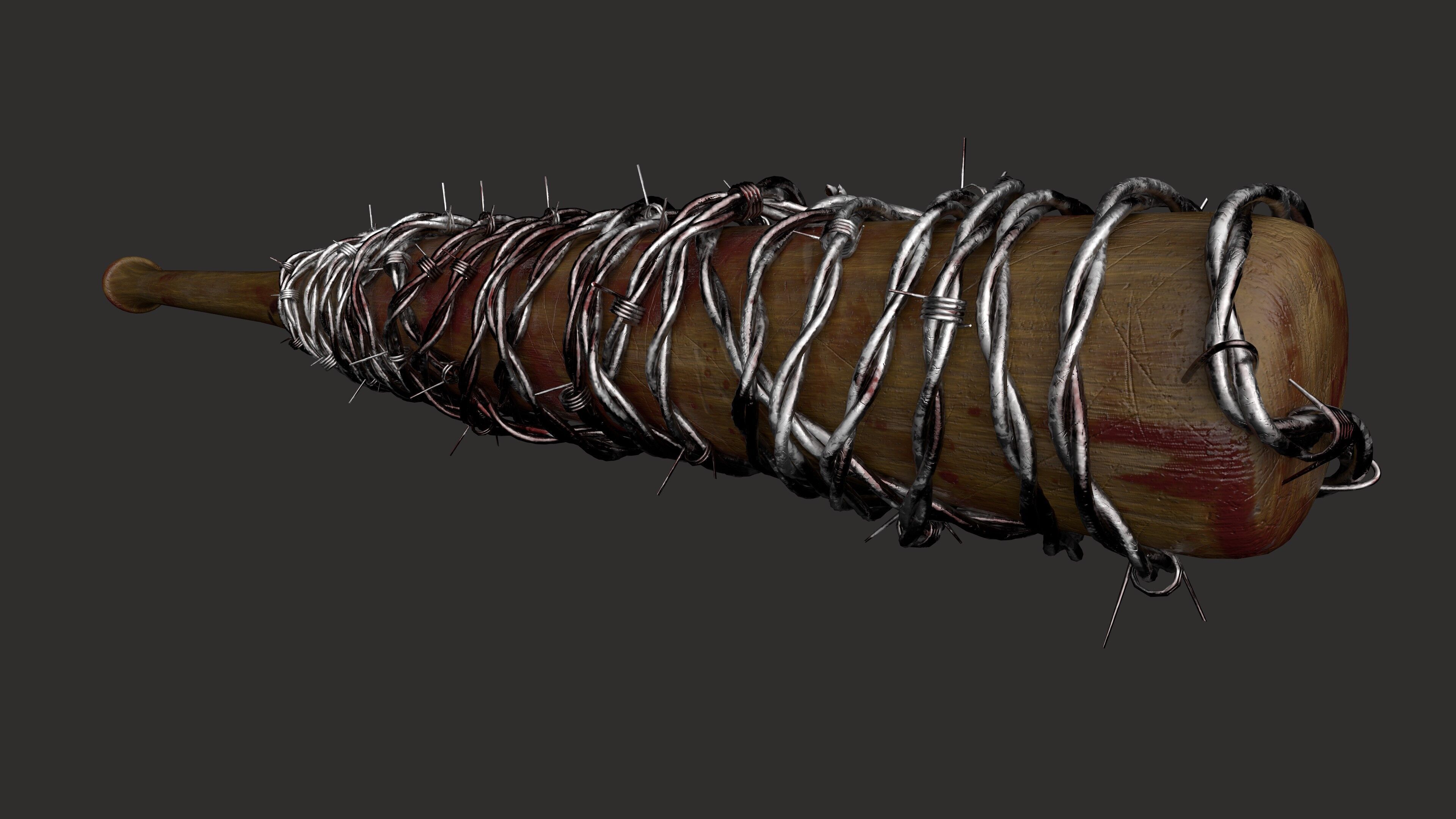 Baseball Bat  3D model_1