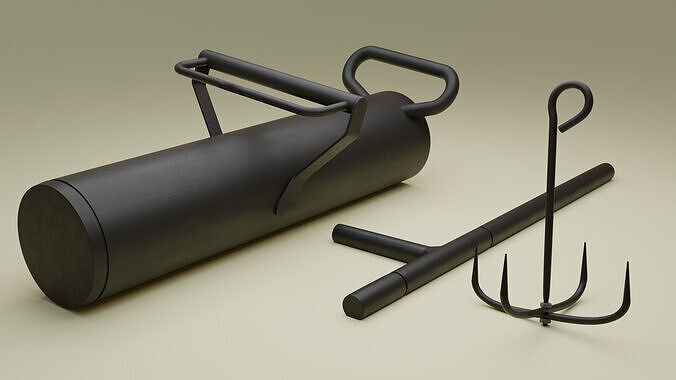Tactical Battering ram 3D model