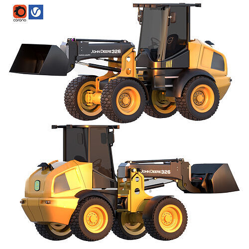 johndeere 326p 3D model
