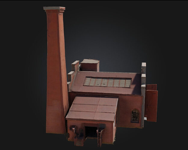 Engineering Model Factory  Legacy of Industrial Innovation 3D model 3