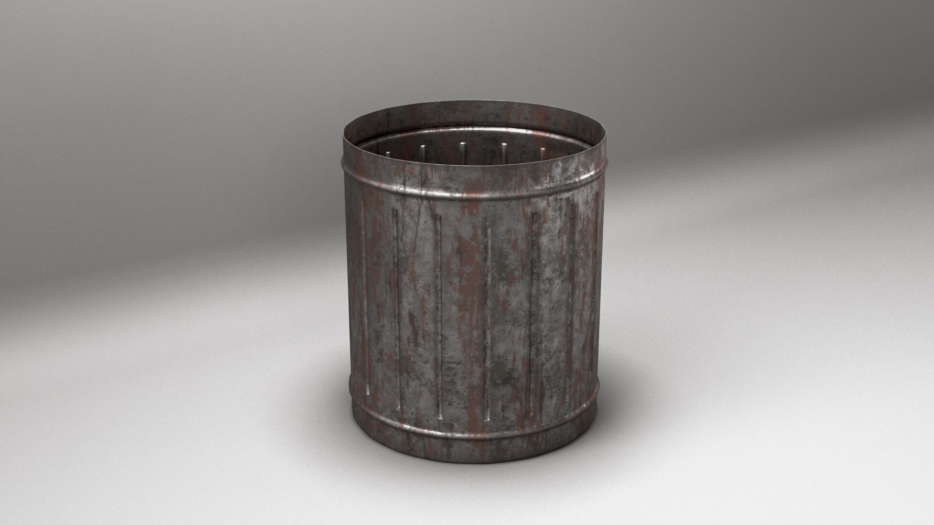 trash can 3D model_4