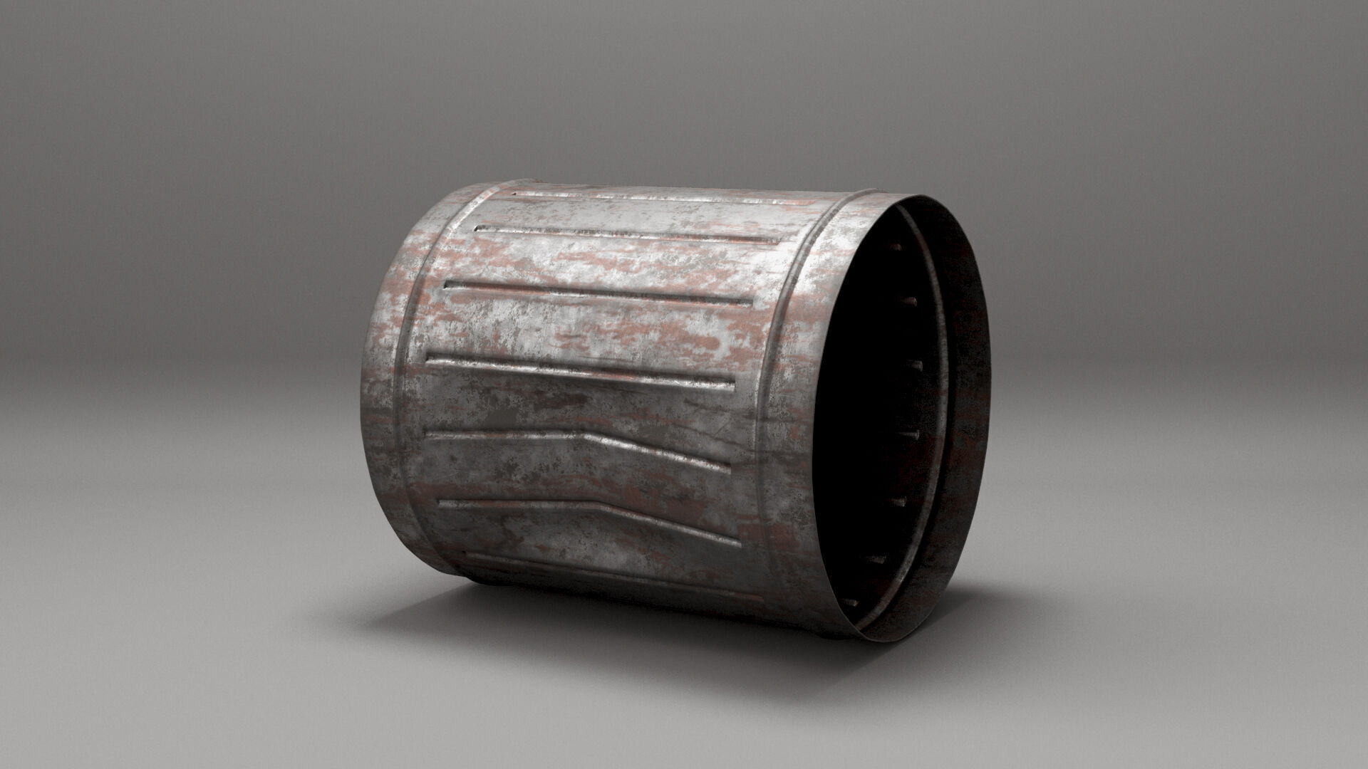 trash can 3D model_6