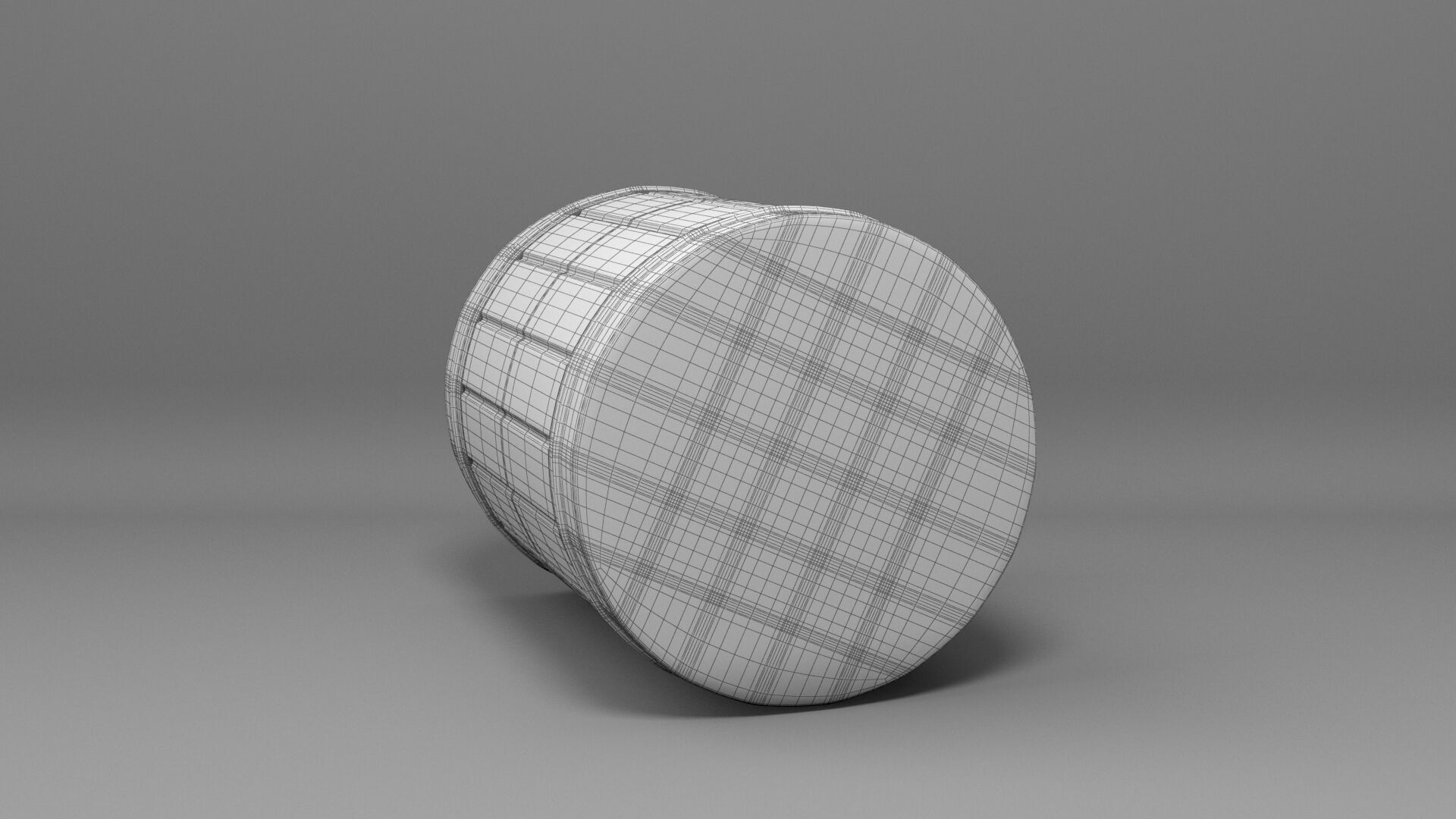 trash can 3D model_7