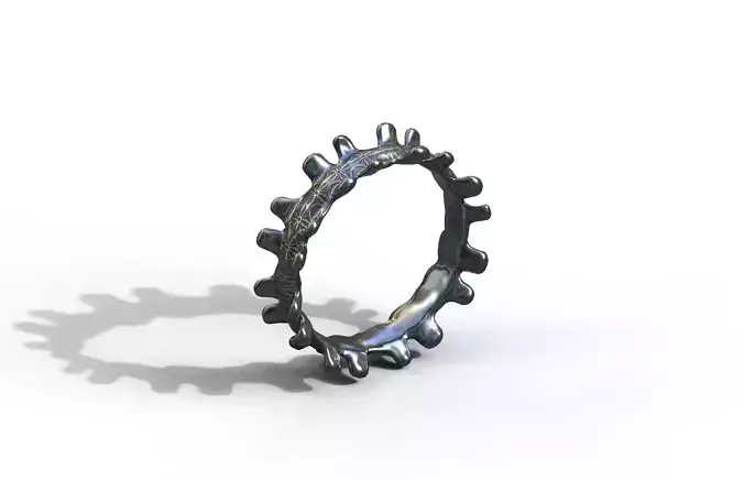 High-Quality 3D Ring Model