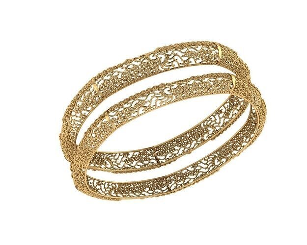 Indian Traditional Bracelets 3D print model