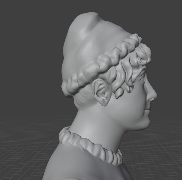 Jane Austen 3D print model_16