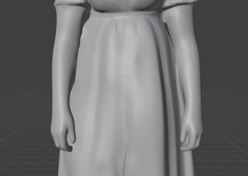 Jane Austen 3D print model_9