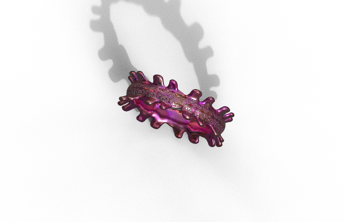 High-Quality 3D Ring Model Low-poly 3D model_4