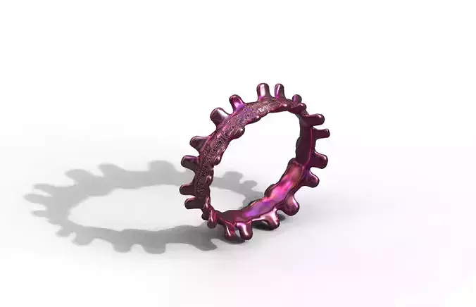 High-Quality 3D Ring Model