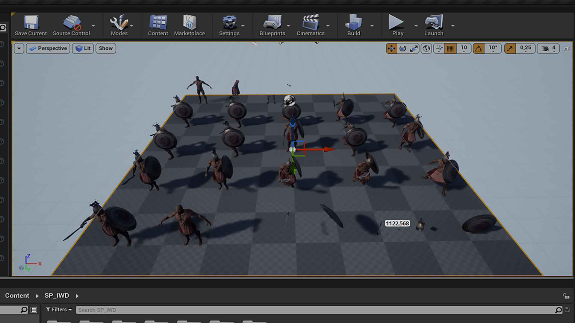 Spartan ilote warrior D Low-poly 3D model_13