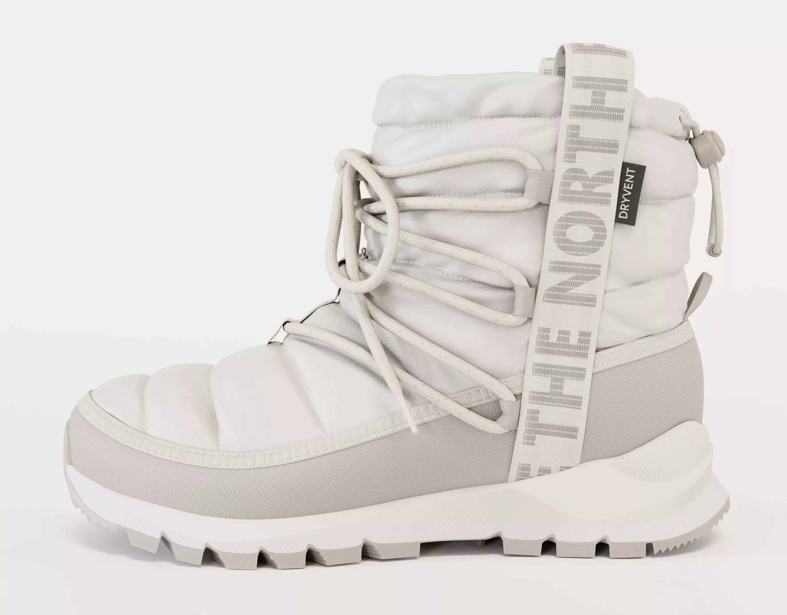 Ankle Boots - Thermoball Lace-Up Ankle Boot Low-poly 3D model