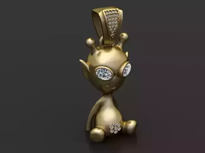 alien pendant
