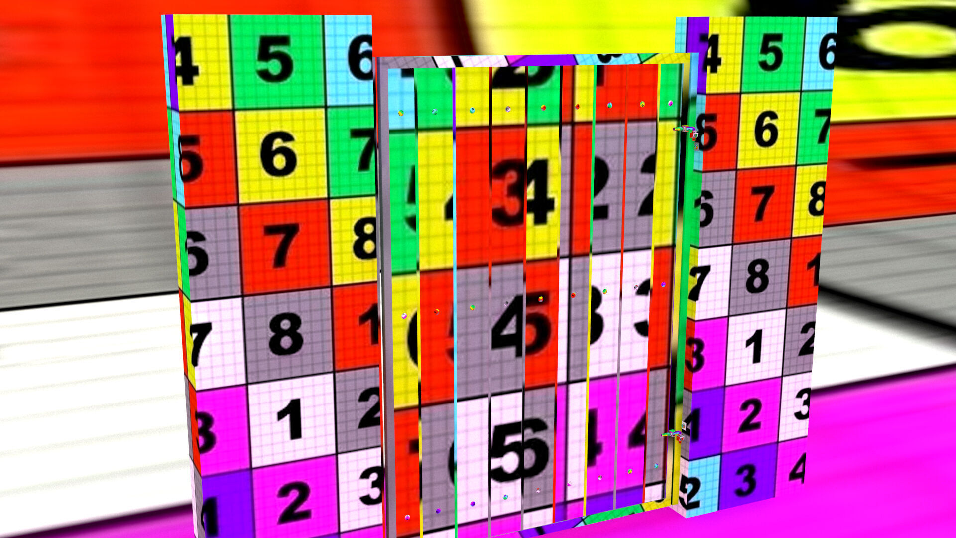 laos Gate 3D model_14