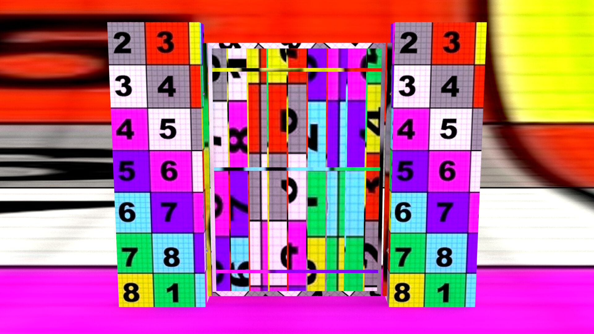 laos Gate 3D model_13