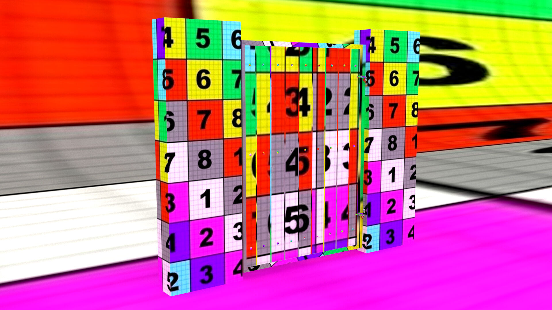 laos Gate 3D model_11