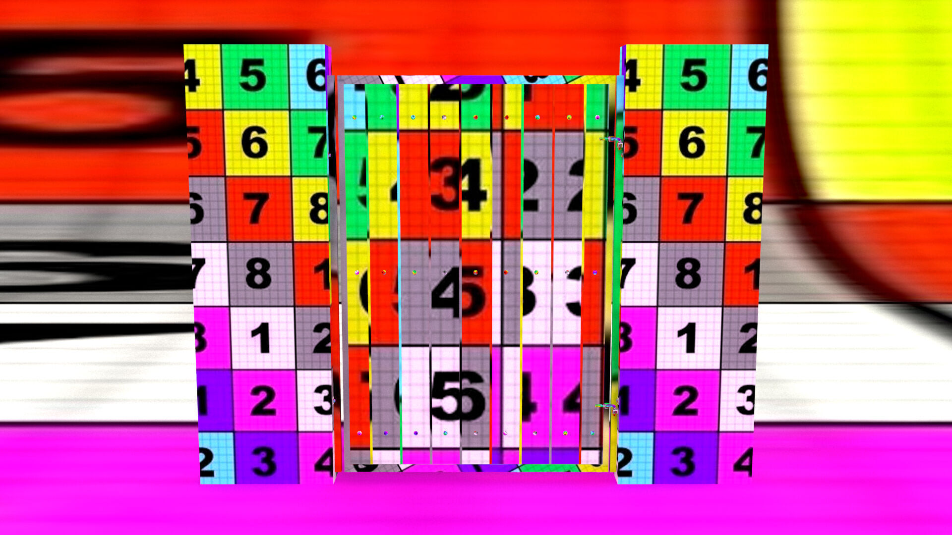 laos Gate 3D model_10